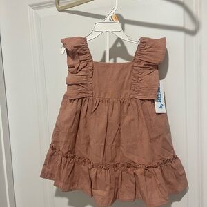 Carter's Dusty Pink Textured Dress